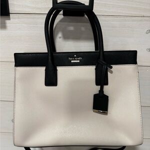 Kate Spade Black and White Satchel